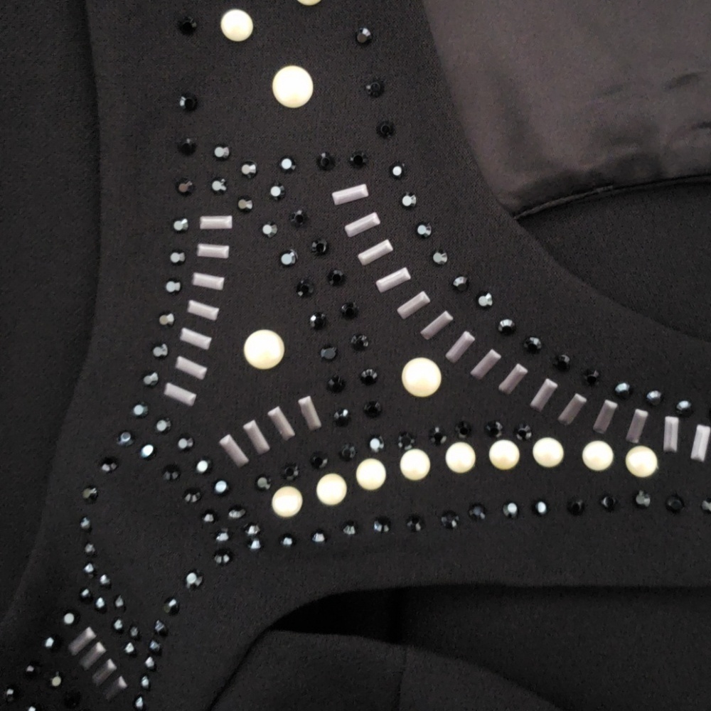 BEAUTIFUL NEW GUESS BLACK DRESS SZ 4 - Picture 7 of 8